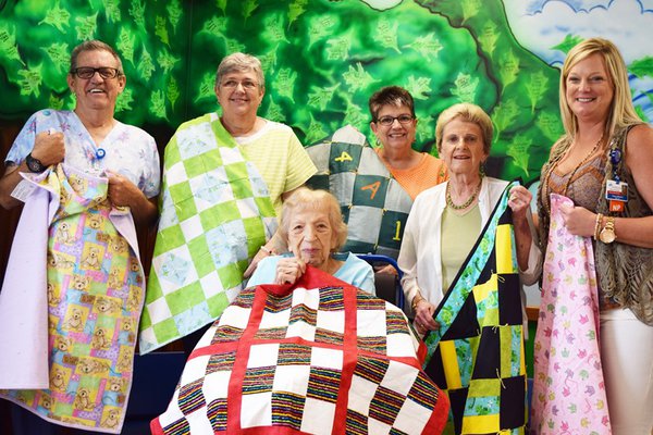 Hollister area residents donate quilts to Cox Medical Center Branson.