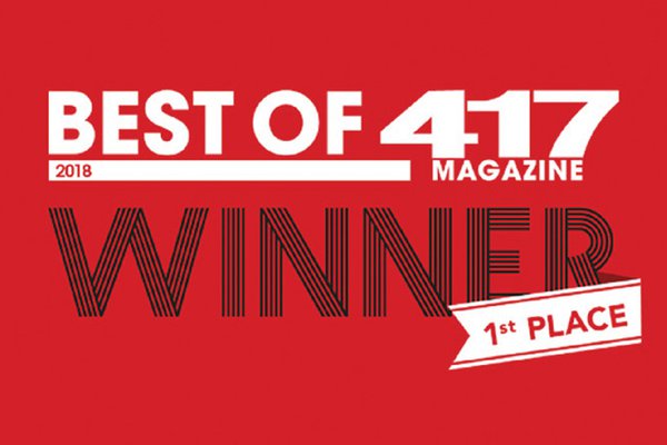 Best of 417 winner badge, 2018