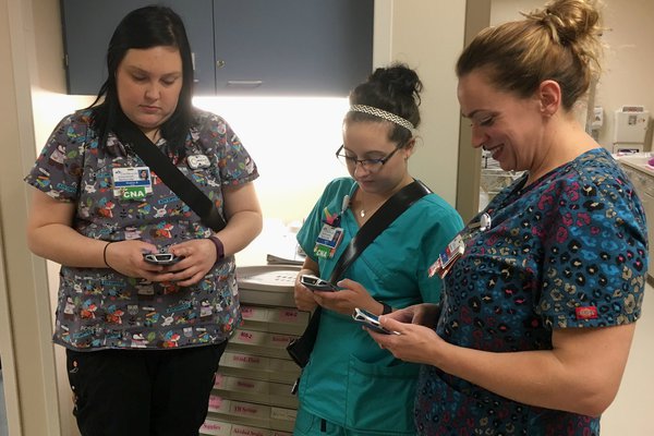 Group of Cox Health nurses.