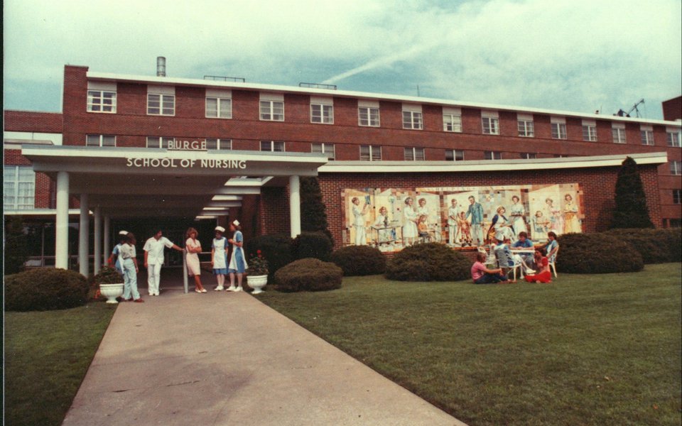 A historic photo of Cox College