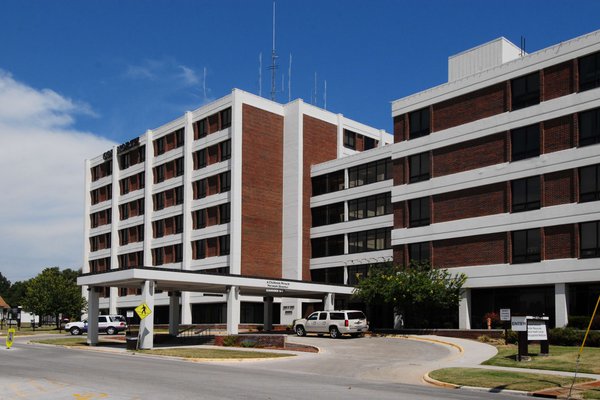 Outside view of Cox North building.