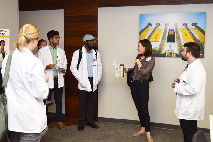 MU med students tour4