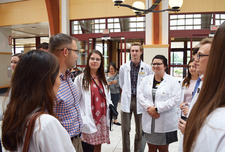 MU med students tour4