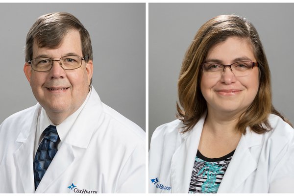 Dr. Randal Qualls and Cathy Greenlee are shown in two head shots.