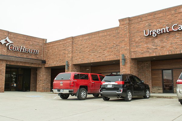 CoxHealth Urgent Care in Ozark is pictured.