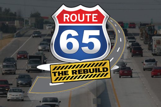 Route 65 rebuild logo