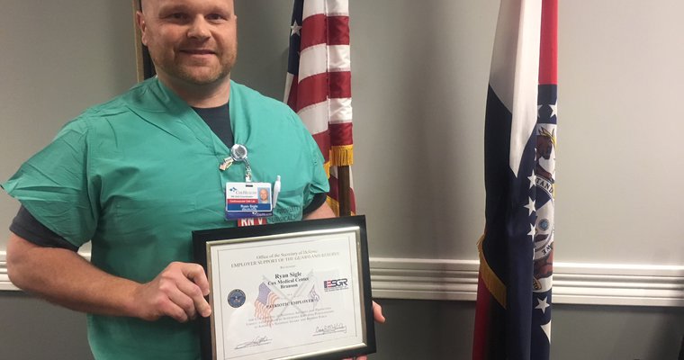 Cox Branson nurse honored by Department of Defense | CoxHealth