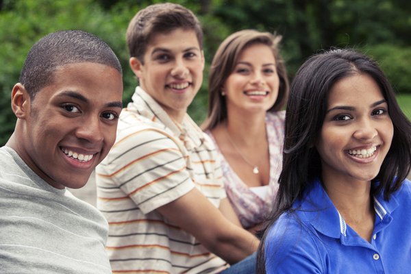 Group of teenagers.