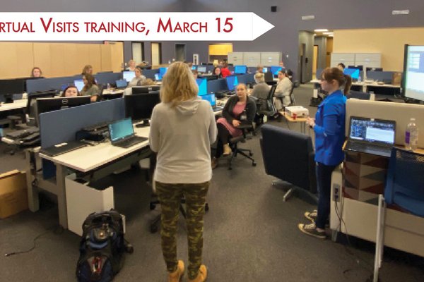 Virtual Visits training in March