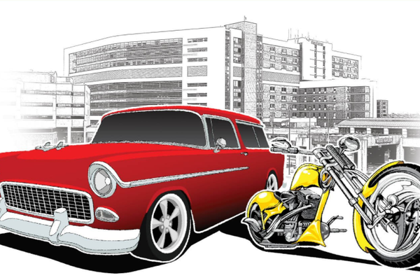 Classic cars shop and bikes