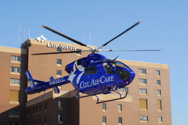 Cox Air Care Helicopter